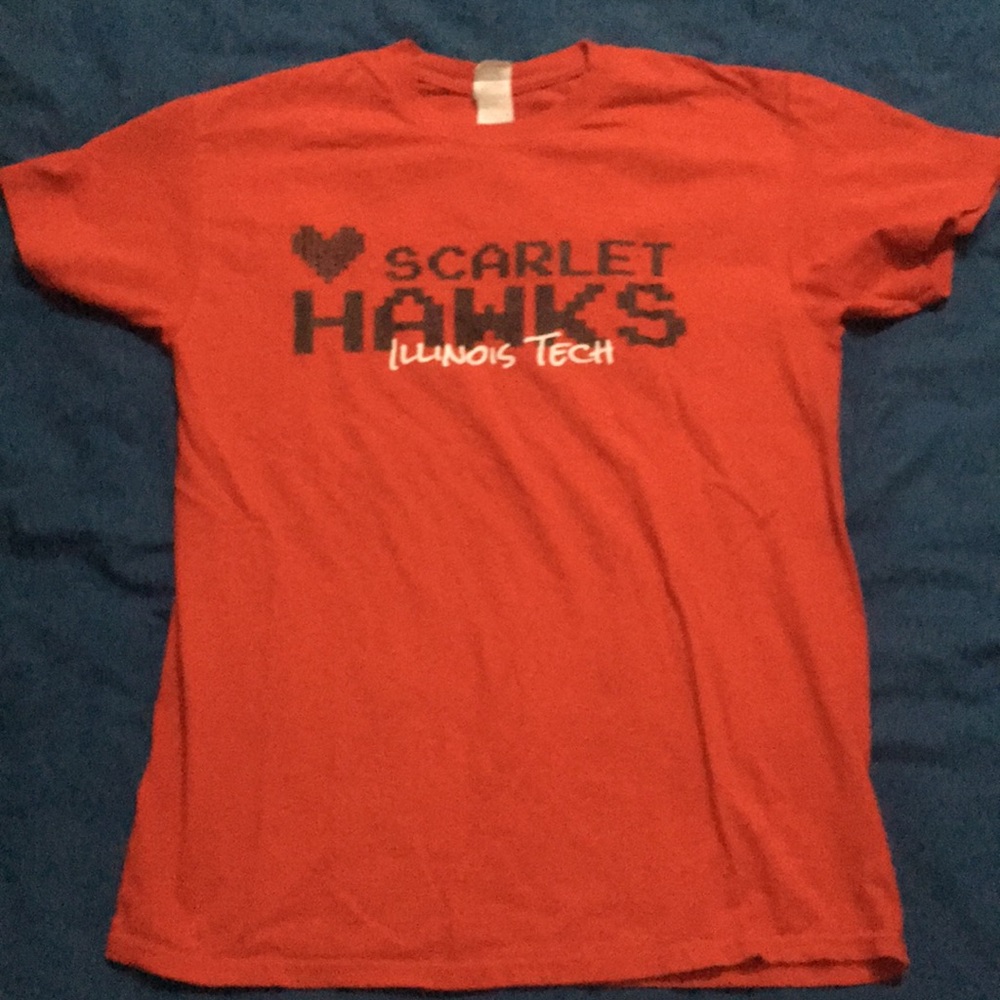 Illinois Tech Scarlet Hawks Red T-Shirt